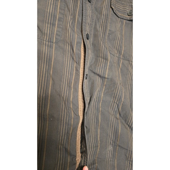 Harley Davidson Button Up Shirt Mens 2XL Motorcycle Biker Corduroy Puff‎ Print - Picture 16 of 16